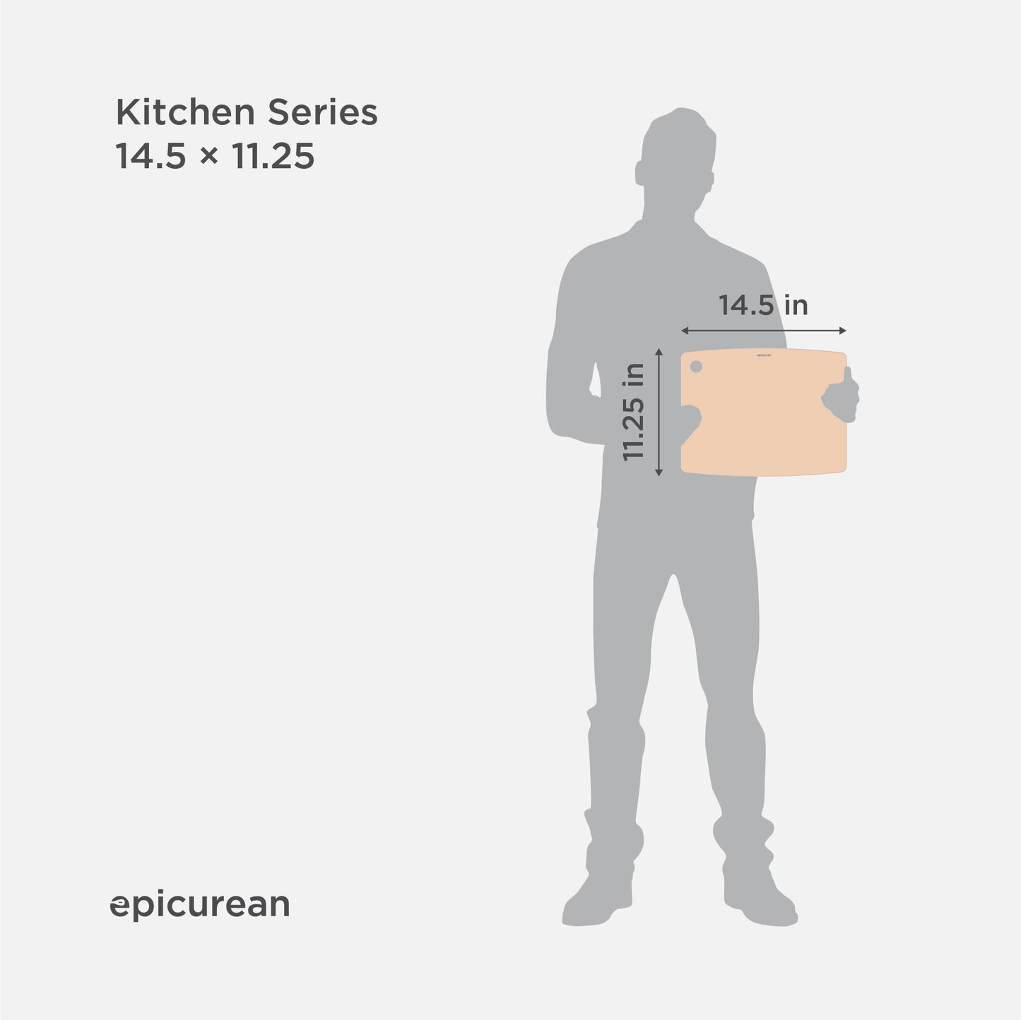 Epicurean Kitchen Series Cutting Board, 14.5 by 11.25-Inch, Natural 🍁 All In One Marketplace Canada