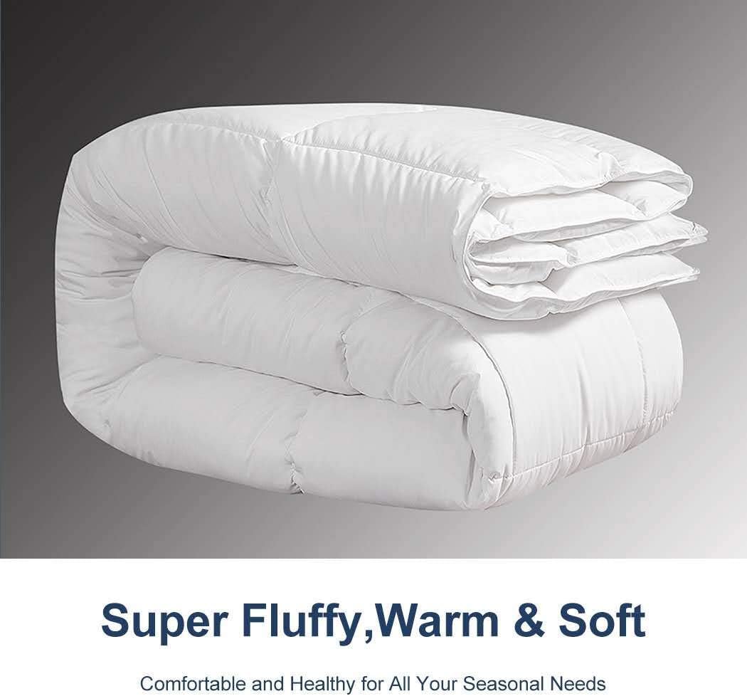 ACCURATEX Twin Duvet,500GSM Filling Soft Down Alternative Comforter,68x88 🍁 All In One Marketplace Canada