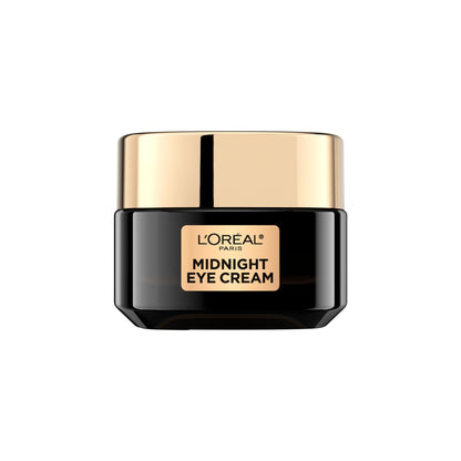L'Oréal Paris Midnight Eye Cream, Under Eye Cream for Dark Circles and Wrinkles, Anti Aging, With Vitamin E and Antioxidant Recovery Complex, Cell Rewall, 15 ml 🍁 All In One Marketplace Canada