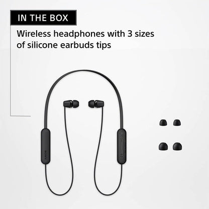 Sony WI-C100 Wireless in-Ear Bluetooth Headphones with Built-in Microphone, White 🍁 All In One Marketplace Canada
