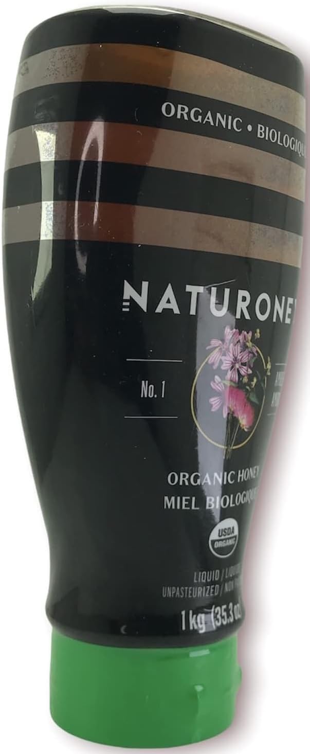 Naturenoy Organic Honey - 1kg Liquid (35.3oz)