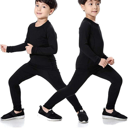 Minghe Boys Hockey Base Layer Moisture Wicking Quick Dry Underwear 2 Pcs 🍁 All In One Marketplace Canada