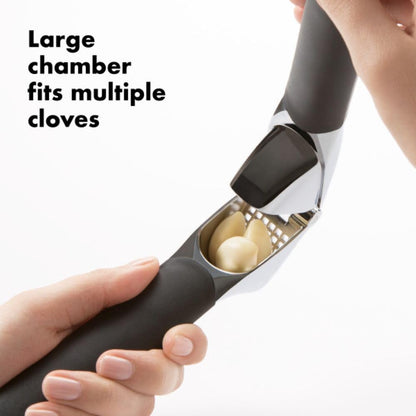 OXO Good Grips Soft-Handled Garlic Press - Available at All In One Marketplace Canada