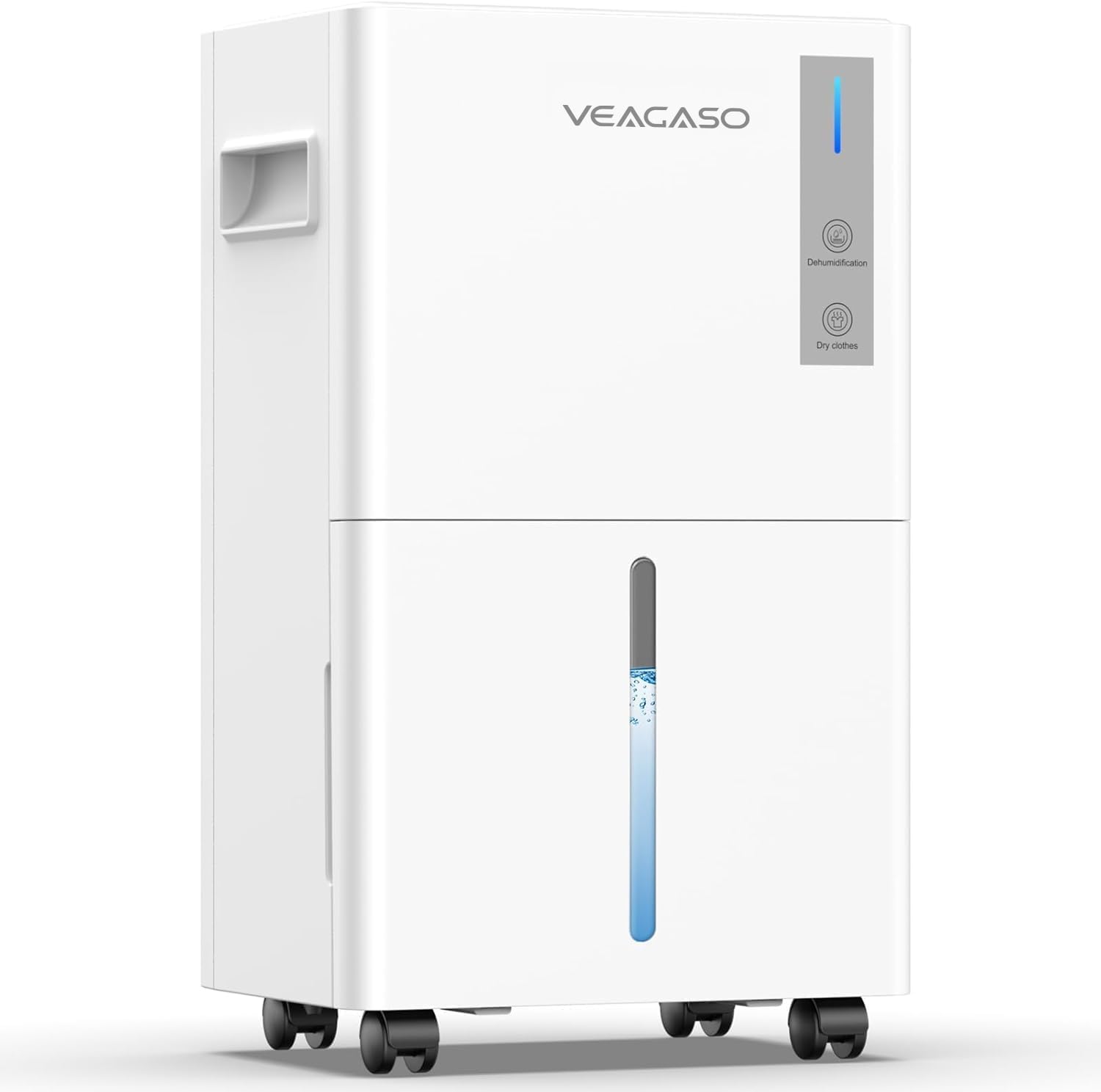VEAGASO 1500 Sq.Ft Dehumidifier, 21 Pints Dehumidifiers for Basemens with Drain Hose & Humidity Control, Quiet Operation Dehumidifiers for Home, RV, Bathroom, Bedroom - 3 Modes & 24H Timer - Available at All In One Marketplace Canada