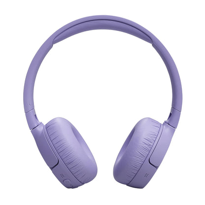 JBL Tune 670NC - Adaptive Noise Cancelling with Smart Ambient Wireless On-Ear Headphones, Up to 70H Battery Life with Speed Charge, Lightweight, Comfortable and Foldable Design (Purple)
