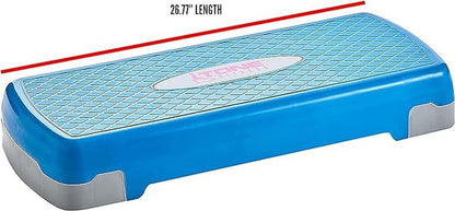 Tone Fitness Compact Aerobic Step Platform | Exercise Step Tone Fitness