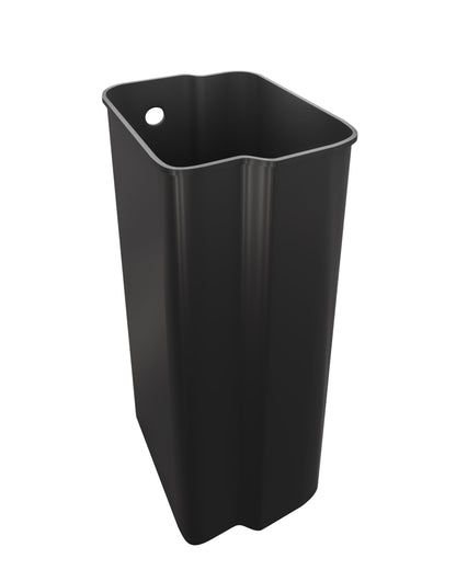 GarveeHome 2x8 Gallon Stainless Steel Dual Trash Can with Lid, Large Kitchen Step-on Garbage and Recycle Bin Combo, Metal Double Trash Can with PP Inner Buckets & Liner Rim for Kitchen Waste Sorting GarveeHome