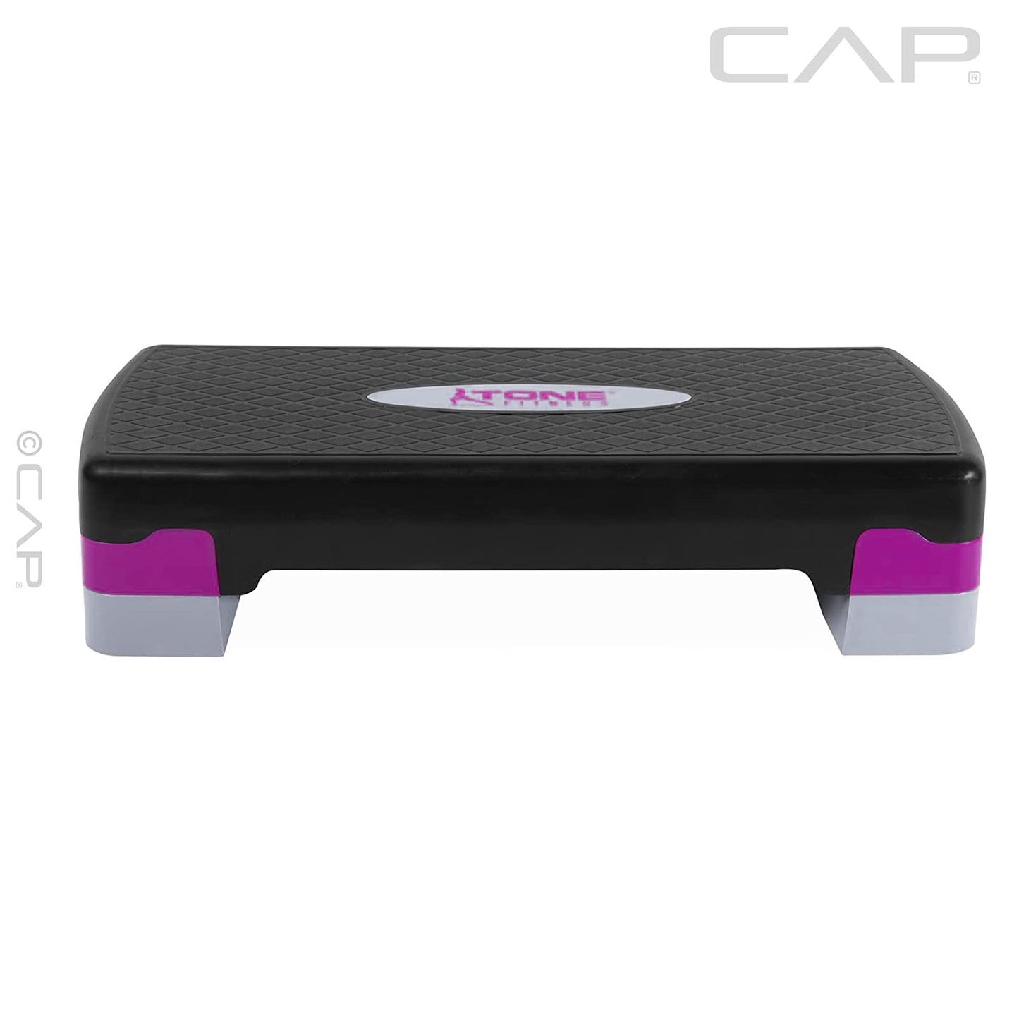 Tone Fitness Compact Aerobic Step Platform | Exercise Step Tone Fitness