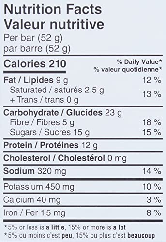 RXBAR Peanut Butter Chocolate Protein Bars - 12 Pack (52g each)