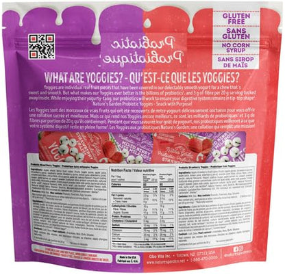 Probiotic Yogurt Fruit Snacks - 600g (30 x 20g Portions)