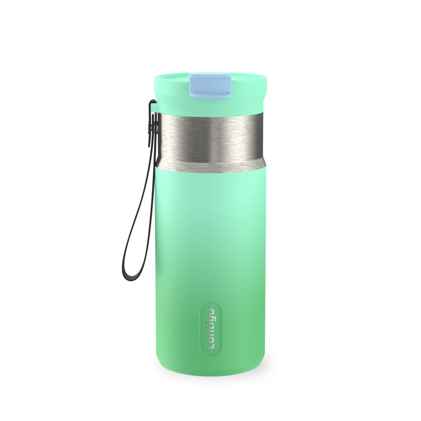 Contigo DualSip 16 oz Compact Water Bottle w/ 2-Way Lid (Drink from Straw or Spout) | Vacuum-Insulated Stainless Steel for Cold Drinks | 100% Leakproof | BPA & Lead-Free | Dishwasher Safe 🍁 All In One Marketplace Canada