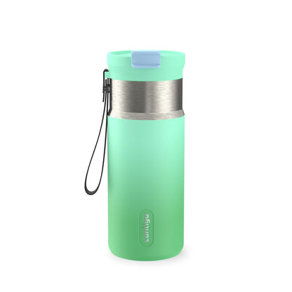 Contigo DualSip 16 oz Compact Water Bottle w/ 2-Way Lid (Drink from Straw or Spout) | Vacuum-Insulated Stainless Steel for Cold Drinks | 100% Leakproof | BPA & Lead-Free | Dishwasher Safe 🍁 All In One Marketplace Canada