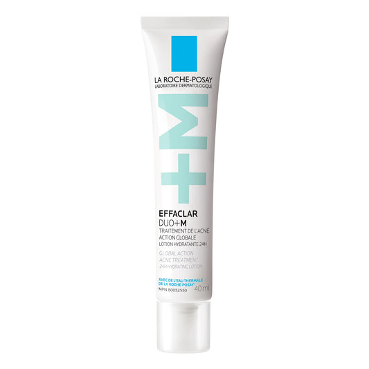 La Roche Posay Acne Face Cream with Salicylic Acid & Niacinamide, Effaclar Duo+M Face Moisturizer for Oily, Acne-Prone Skin. Helps Clear Pimples, Remove Blackheads & Prevent Breakouts, 40ML - Available at All In One Marketplace Canada