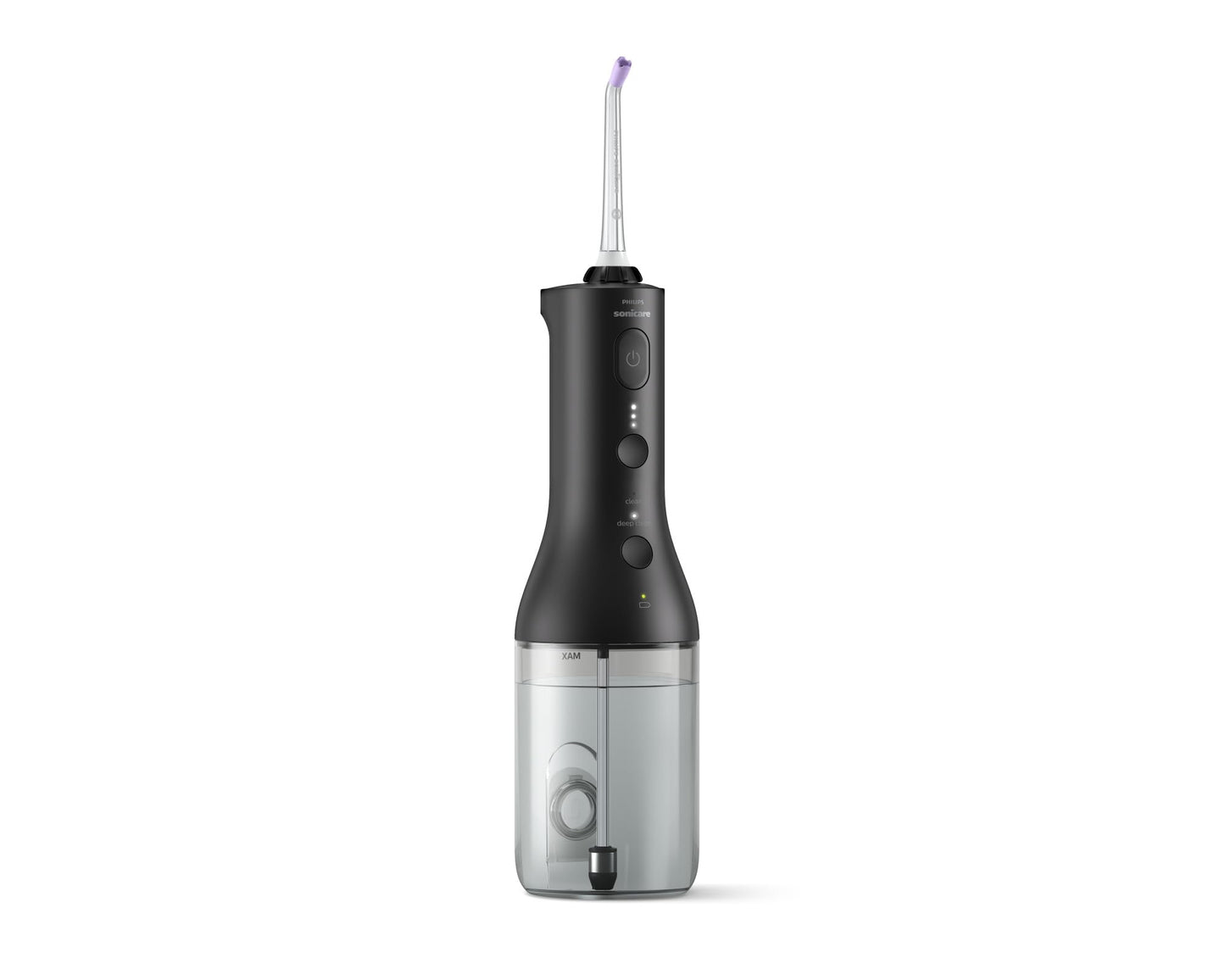 Philips Sonicare Power Flosser 3000 Cordless, Oral Irrigator Quad Stream technology and whisper quiet, Black, HX3826/23 - Available at All In One Marketplace Canada