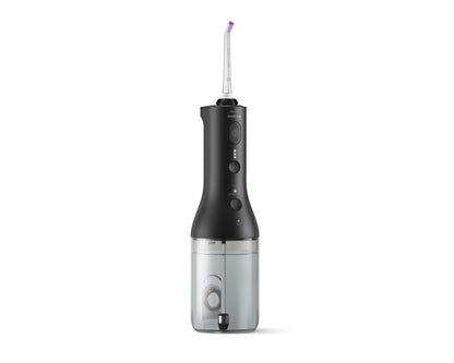 Philips Sonicare Power Flosser 3000 Cordless, Oral Irrigator Quad Stream technology and whisper quiet, Black, HX3826/23 - Available at All In One Marketplace Canada