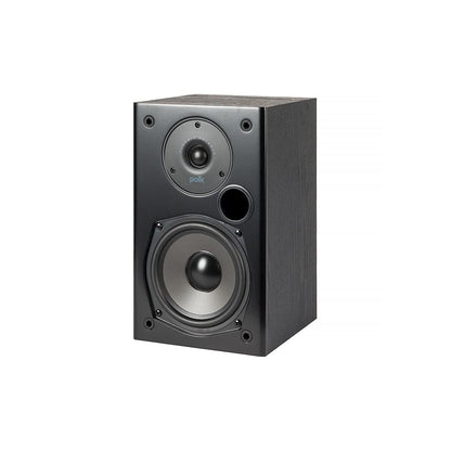 Polk Audio T15 100 Watt Home Theater Bookshelf Speakers, Black, 1 Pair