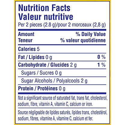Juicy Fruit Chewing Gum - Fruit Flavored, 60 Pieces, 6 Bottles