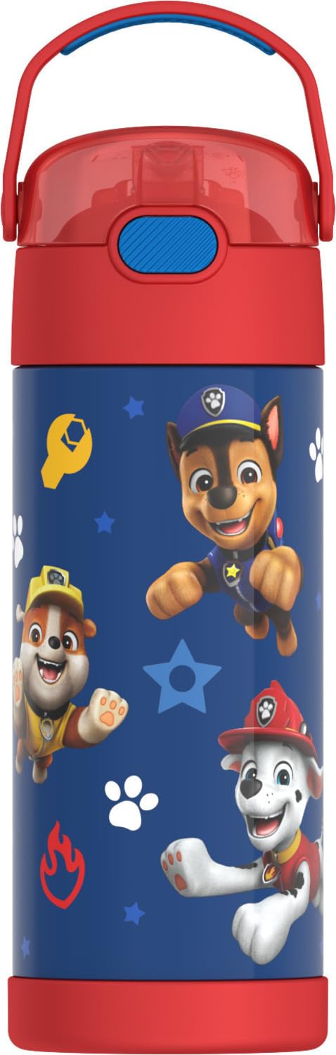 THERMOS FUNTAINER Water Bottle with Straw, 14oz, Paw Patrol Boy 🍁 All In One Marketplace Canada