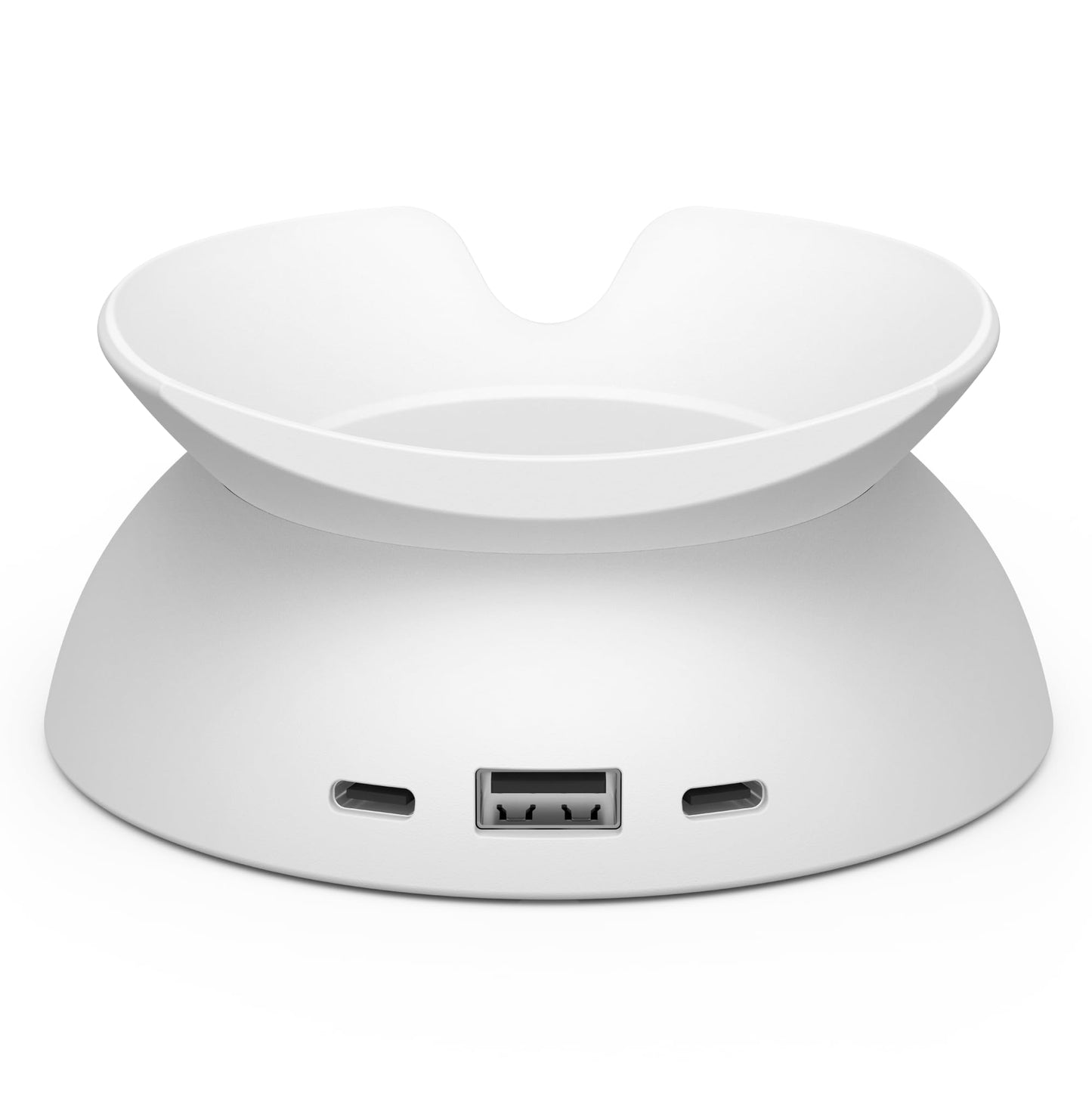 All-New, Made for Amazon Stand with USB-C and USB-A Charging Ports for Echo Spot (2024 Release)