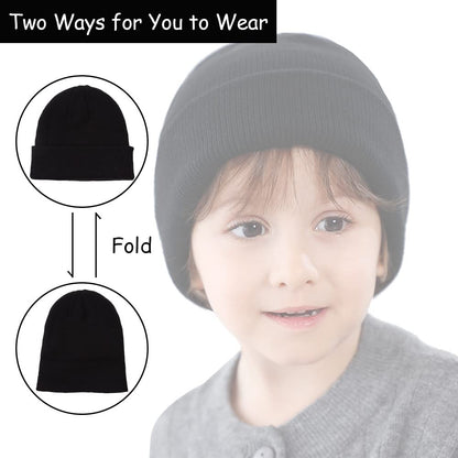 PEECABE Kids Knit Hat Winter Baby Beanie for Toddler Infant Skull Cap 6-24M 🍁 All In One Marketplace Canada