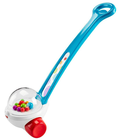 Fisher-Price Corn Popper, Blue Push-Along Toy Fisher-Price