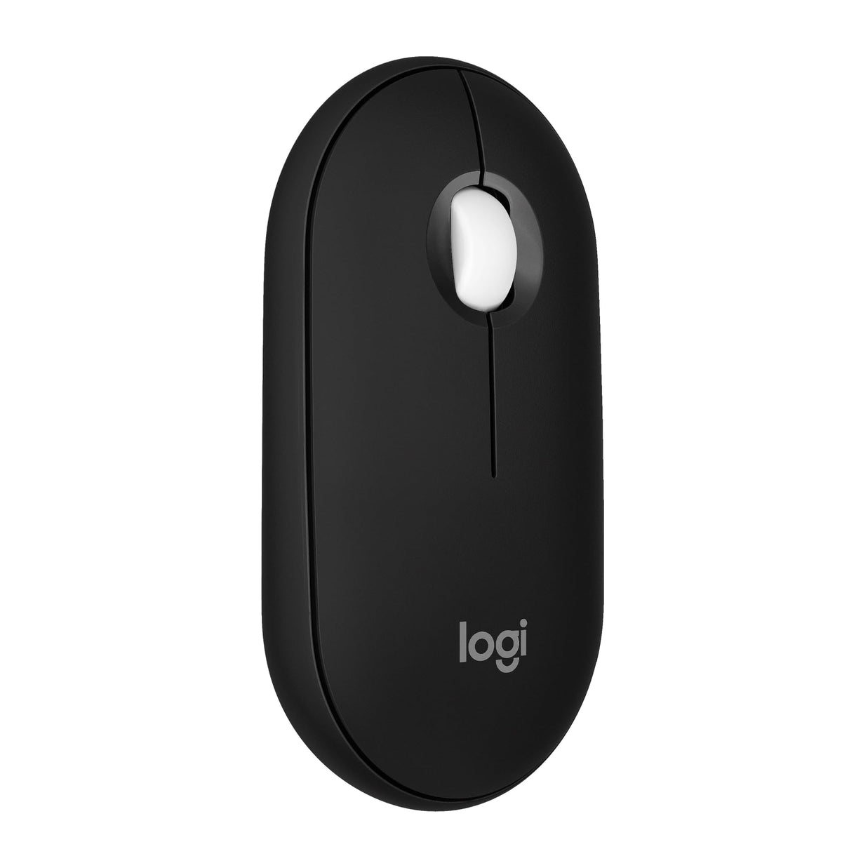 Logitech Pebble Mouse 2 M350s Slim Bluetooth Wireless Portable - Black