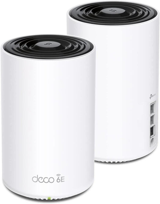 TP-Link Deco AXE5400 Tri-Band WiFi 6E Mesh System(Deco XE75 Pro) - 2.5G WAN/LAN Port, Covers up to 5500 Sq.Ft, Replaces WiFi Router and Extender, AI-Driven Mesh, New 6GHz Band, 2-Pack 🍁 All In One Marketplace Canada TP-Link