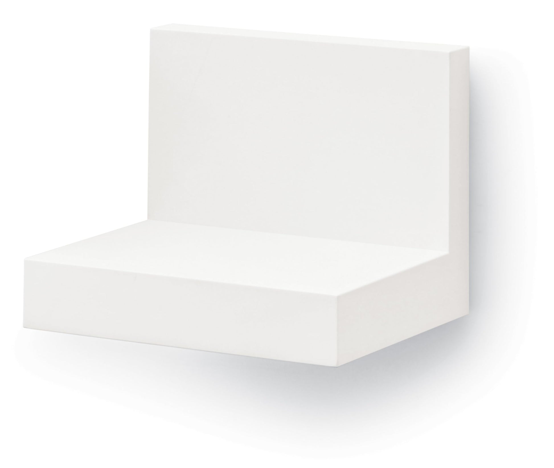 Command Display Floating Wall Shelves, 2 Ledges 8 Strips, Damage-free Decorating, Quartz Command