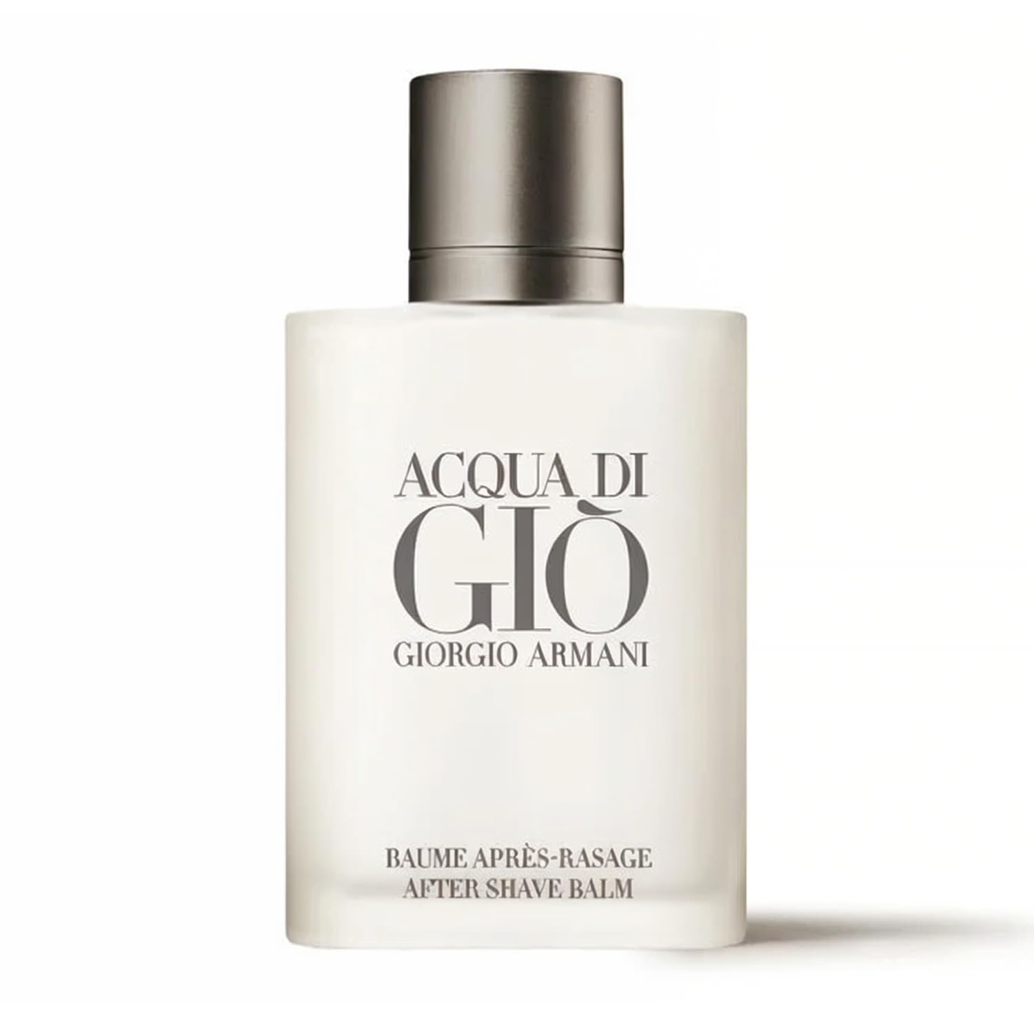 Armani Beauty - Acqua di Gio - After Shave Balm - Cologne for Men - Long Lasting Fragrance with Bergamot notes, Jasmine, White Musks, Patchouli & Cedarwood – 100 ml Armani Beauty
