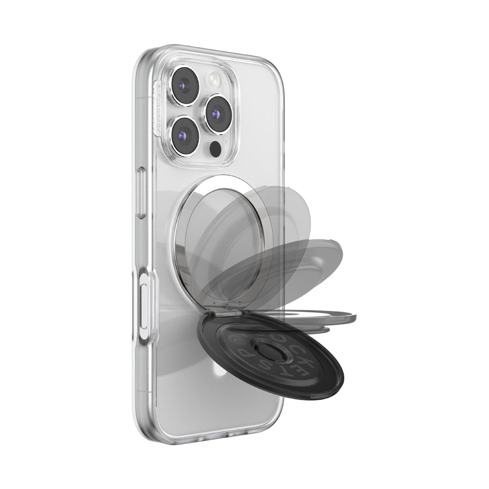 PopSockets Kick-Out Grip for MagSafe, Kickstand- Black