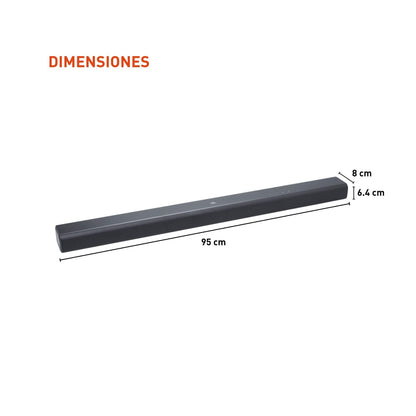 JBL Cinema SB550-3.1 Channel Soundbar with Wireless Subwoofer and Dolby Audio, 250W, HDMI ARC and Wireless Bluetooth Streaming 🍁 All In One Marketplace Canada