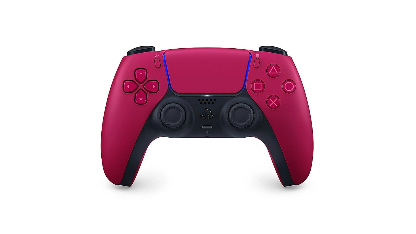 DualSense Wireless Controller – Cosmic Red - For PS5, PC, MAC & Mobile
