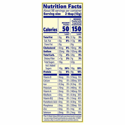 Nesquik Chocolate Powder Mix – 44.9 oz