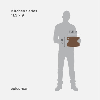 Epicurean Kitchen Series Cutting Board, 11.5-Inch by 9-Inch, Nutmeg 🍁 All In One Marketplace Canada