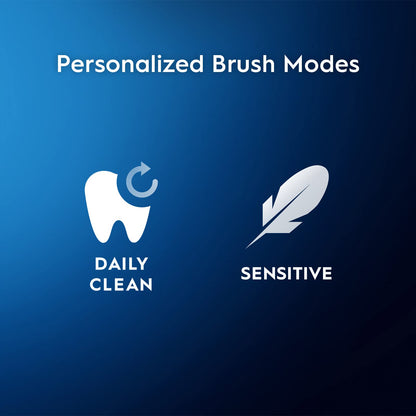 Oral-B Pro 400 3D White Vitality Electric Toothbrush with (2) Brush Heads, Rechargeable, Blue Oral-B