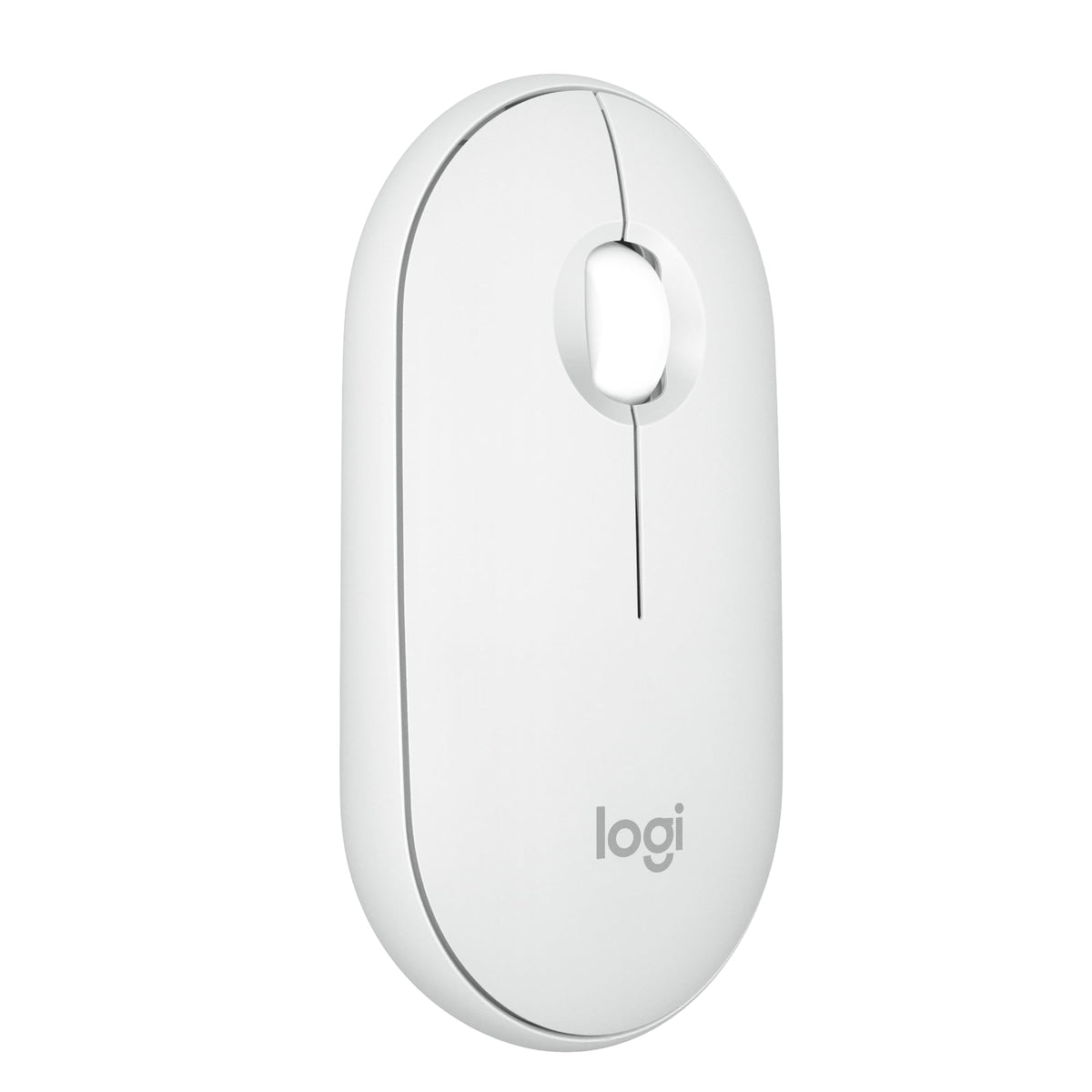 Logitech M350s Pebble 2 Bluetooth Wireless Mouse - Tonal White