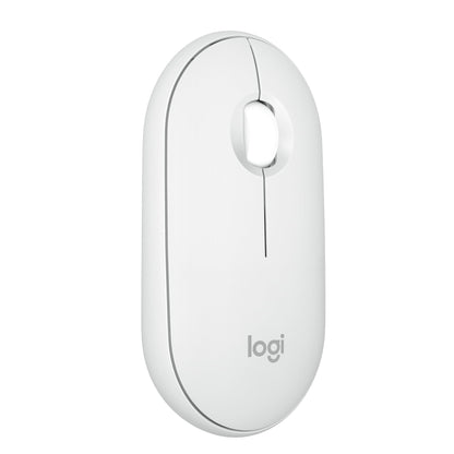 Logitech M350s Pebble 2 Bluetooth Wireless Mouse - Tonal White
