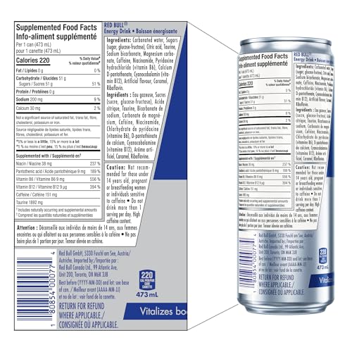 Red Bull Energy Drink 473 ml – 12 Pack