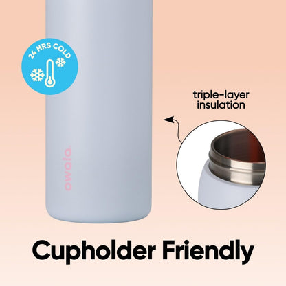 Owala FreeSip Insulated Stainless Steel Water Bottle with Straw for Sports, Travel, and School BPA-Free Sports Water Bottle, 32 oz, Beach House 🍁 All In One Marketplace Canada
