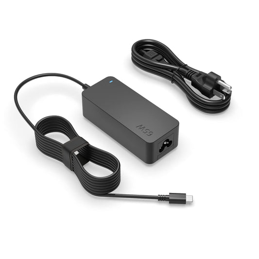 65W USB C Laptop Charger for Lenovo ThinkPad ChromeBook Yoga IdeaPad