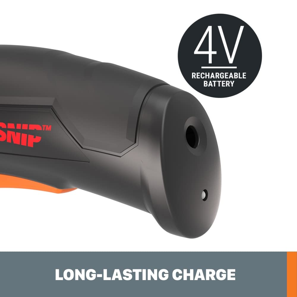 WORX WX082L 4V ZipSnip Cordless Electric Scissors Worx