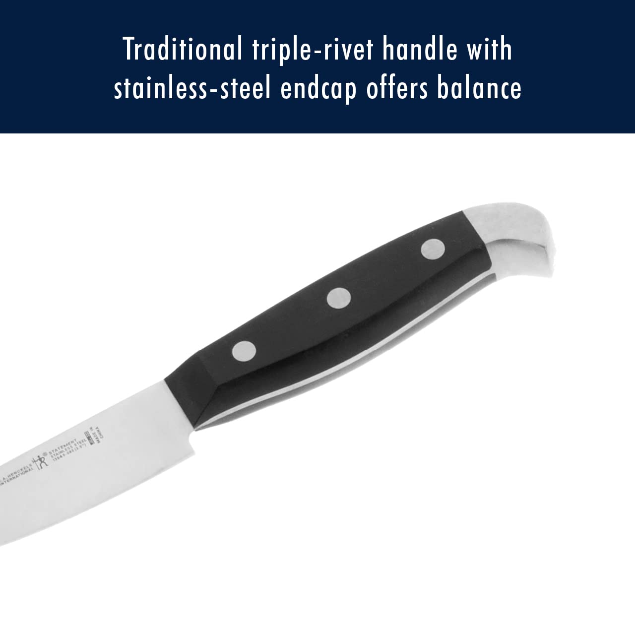 HENCKELS Premium Quality 15-Piece Knife Set with Block, Razor-Sharp, German Engineered Knife Informed by Over 100 Years of Masterful Knife Making, Lightweight and Strong, Dishwasher Safe - Available at All In One Marketplace Canada