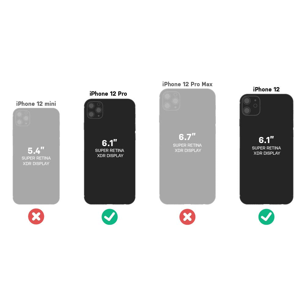 OtterBox iPhone 12 and 12 Pro Commuter Series Case - Single Unit Ships in