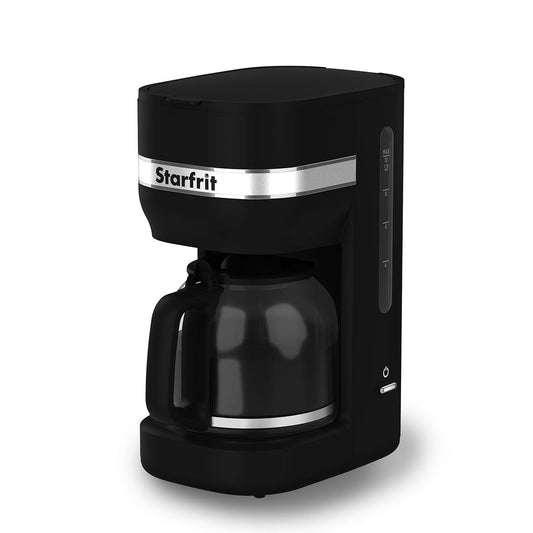 Starfrit 10-Cup Coffee Maker – Keep Warm Function – Reusable Filter Basket – Easy to clean – 900W – Black