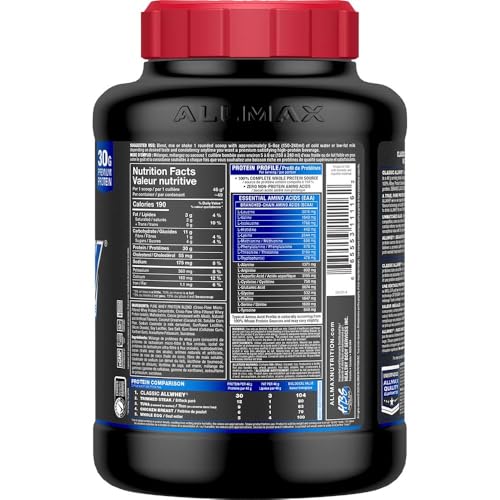 ALLMAX All Whey Classic - 100% Whey Protein Powder, Chocolate, 5 lb