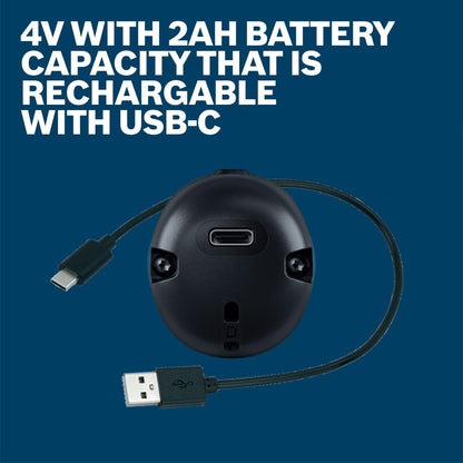 Bosch GSD4V-35 4V Max USB-C Rechargeable Screwdriver - Compact Design, Dual Activation, Universal Bit Locker, 8 Torque Settings, LED Worklight