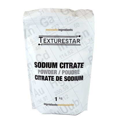 Pure Sodium Citrate Powder - 1 Kg (2.2 lb) Bulk | Molecular Gastronomy & Culinary Ingredient