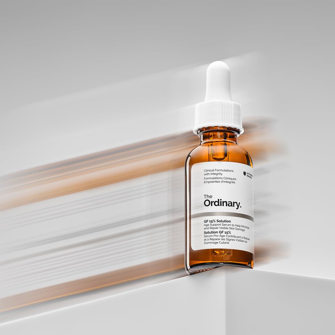 The Ordinary GF 15% Solution, Anti-Aging Formula for Visible Skin & Wrinkle Repair, 30 ml The Ordinary