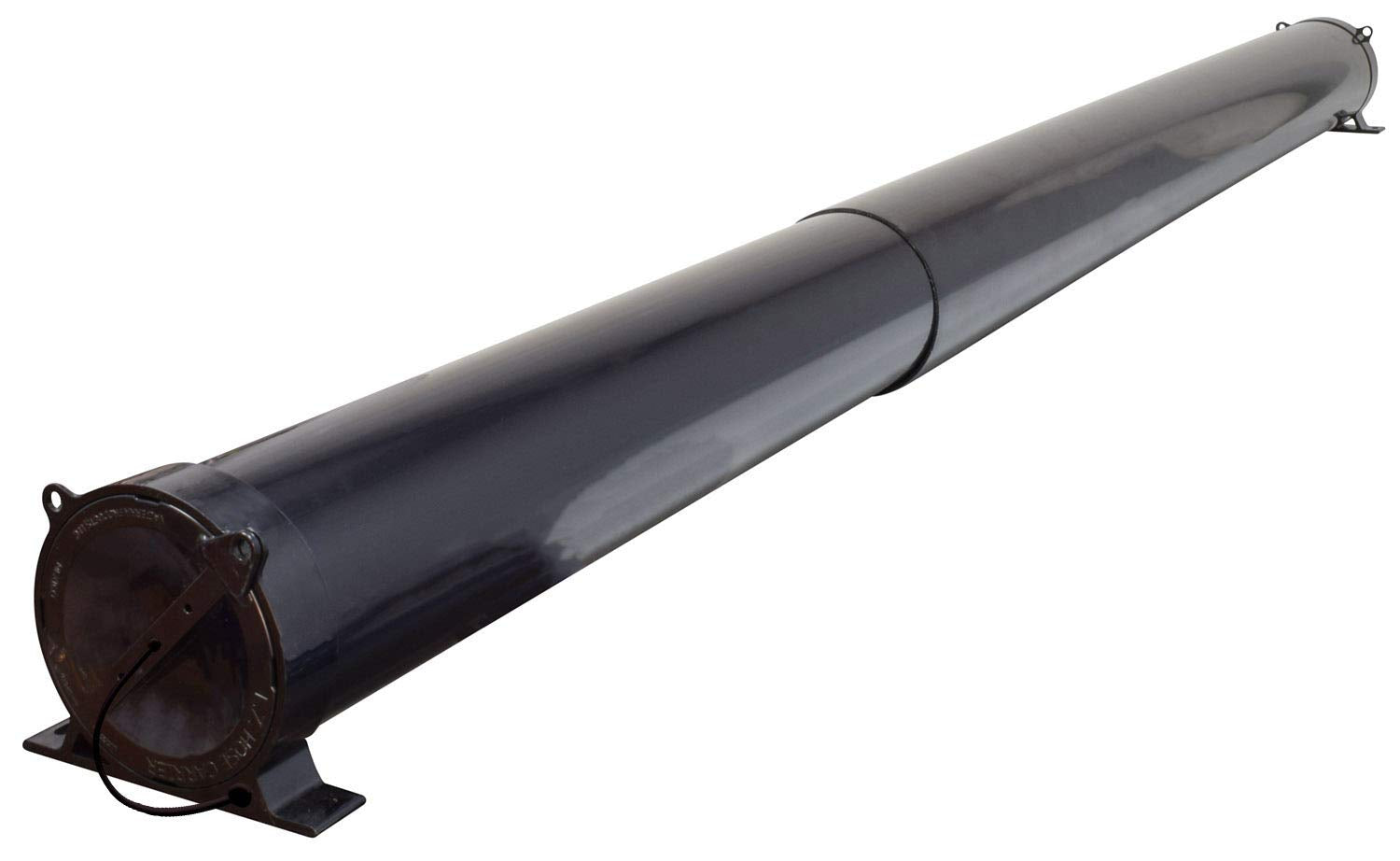 Valterra A04-5094BK RV Adjustable EZ Hose Carrier with Lockable Door Cap, Black Valterra