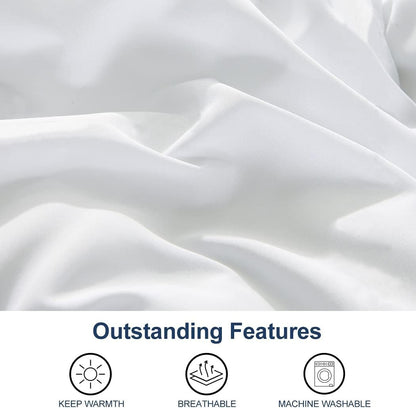 ACCURATEX King Duvet, 500GSM Ultra Soft Down Alternative Comforter,104x90 🍁 All In One Marketplace Canada